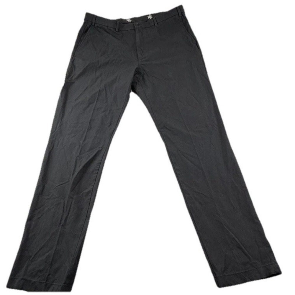 Ralph Lauren RLL Golf Pants Mens 38x34 Black Label Athletic Stretch Black